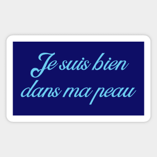 French Body Positive Inspirational Gift Self-Love Magnet